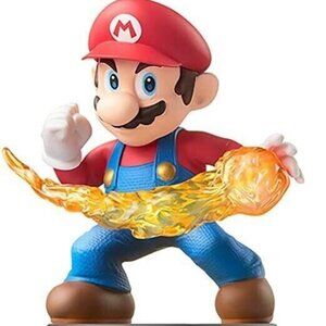 NEW! Mario amiibo (Super Smash Bros. series) Nintendo Switch 3DS Wii U fireball